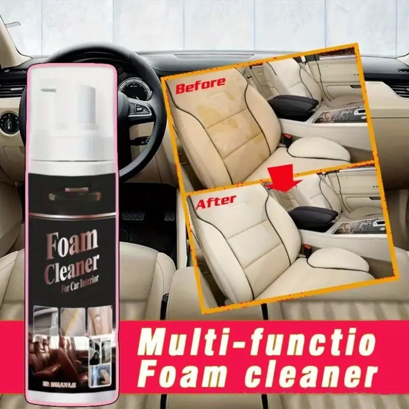 منظف رغوي متعدد الوظائف لإزالة - مراجعة Leather Cleaner Interior وسعره
